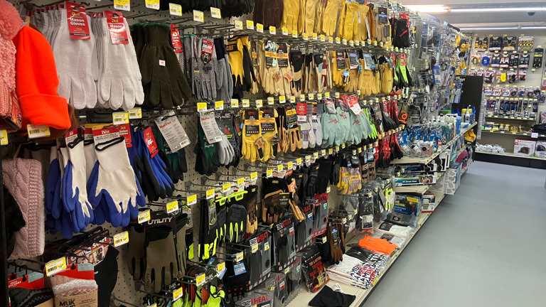 Gloves/RV Aisle