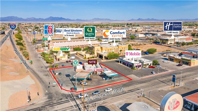 Valero Gas Station & Circle K C-Store with Real Estate
