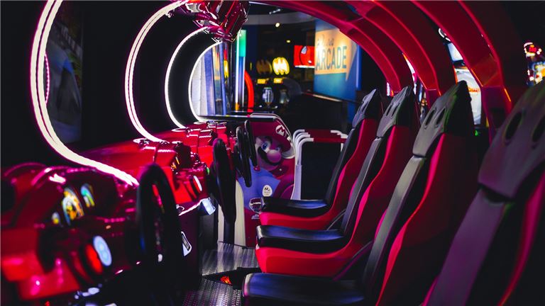 Next Generation Entertainment Complex with Casual Dining, Bar, Arcade