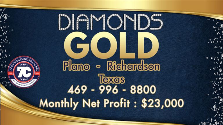 $20,000 Monthly Net Profit - Diamond and Gold Store
