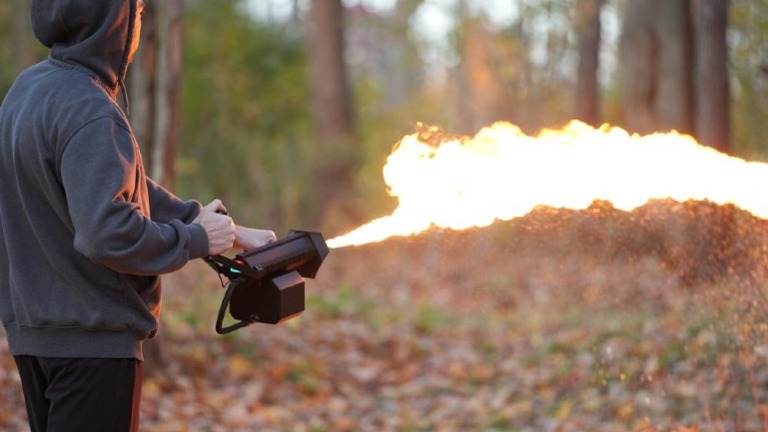 Specialized Flamethrower Maker for Practical and Creative Use
