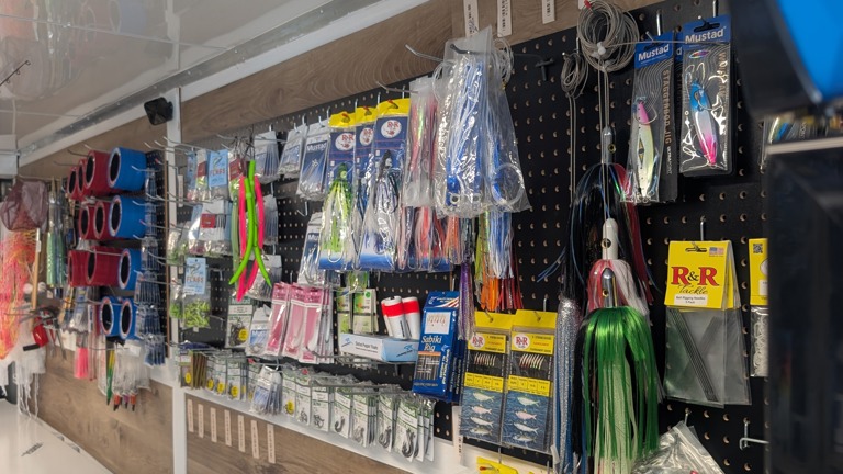 Wide selection of offshore and inshore tackle
