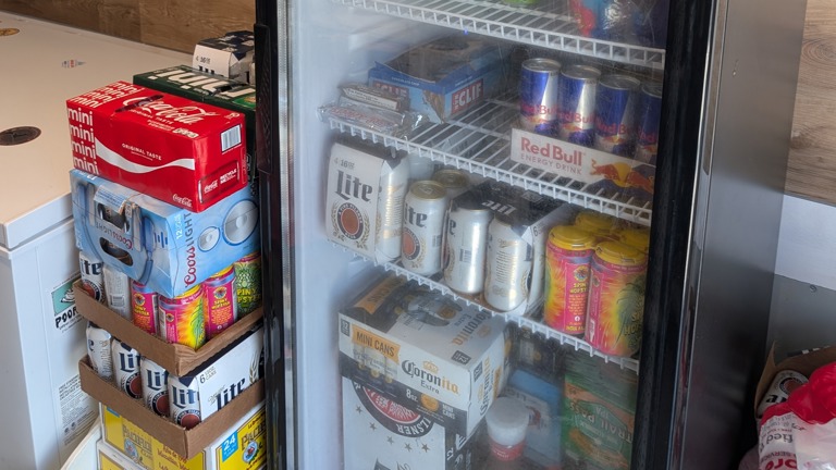 Cooler for cold drinks and beer