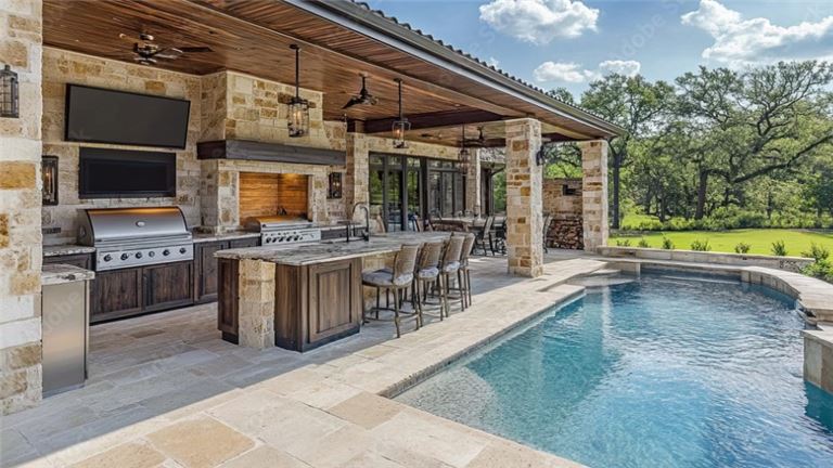 Luxury Pool Builder, Patio Builder, Additions and Garages #68681