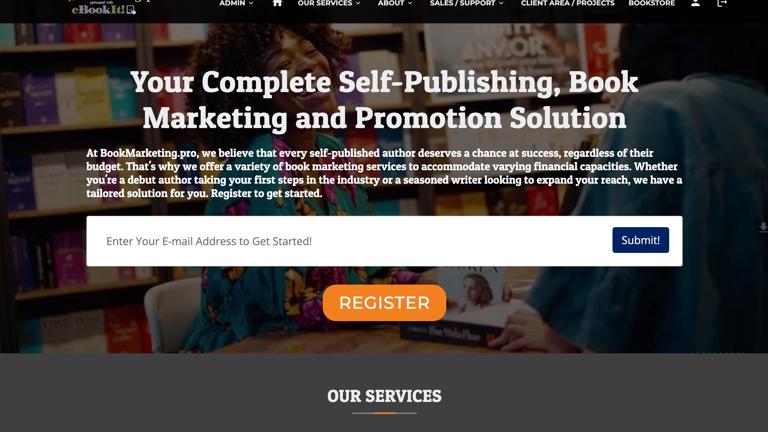 Turnkey Suite of AI Publishing & Book-Marketing Platforms
