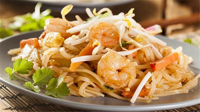 Popular Thai noodle and dish restaurant close to Northville