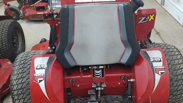 61Ferris Stand on with adjustable suspension platform for comfort