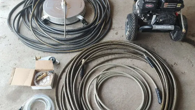 Simpson 3300psi Professional grade pressure washer with Honda engine and AAA pump