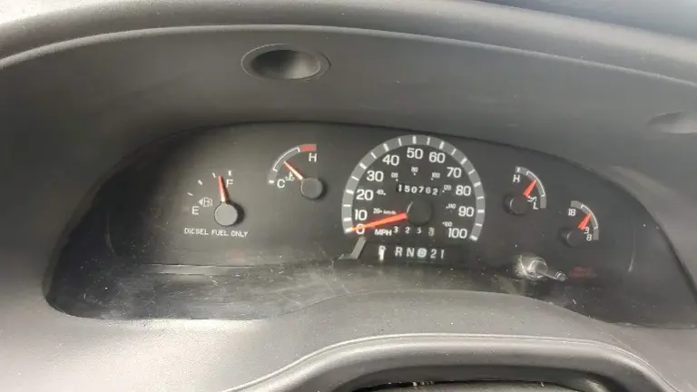 Vehicle has just under 155k miles