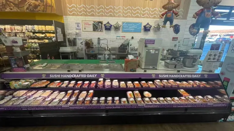 Supermarket Sushi Bar in East Los Angeles Valley