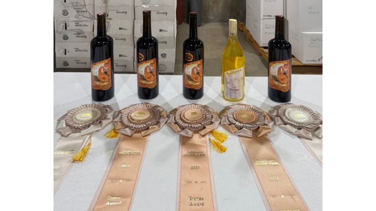 California State fair Silver and Bronze awards