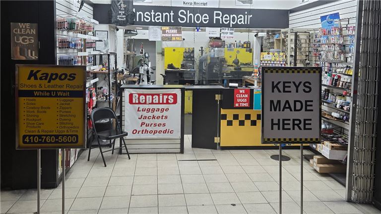 Leather, Shoe Repair, and Key-making Business