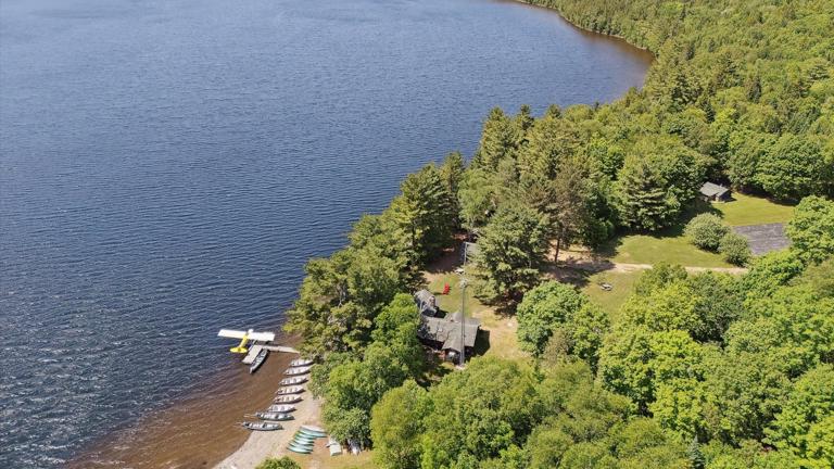 Aerial overview of camps...