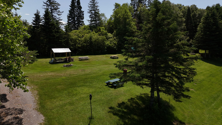 Campground on the Northern Forest Canoe Trail