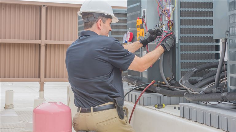 HVAC Company with 25% Cash Flow Margin