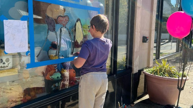 Newton Halloween Paint Contest 