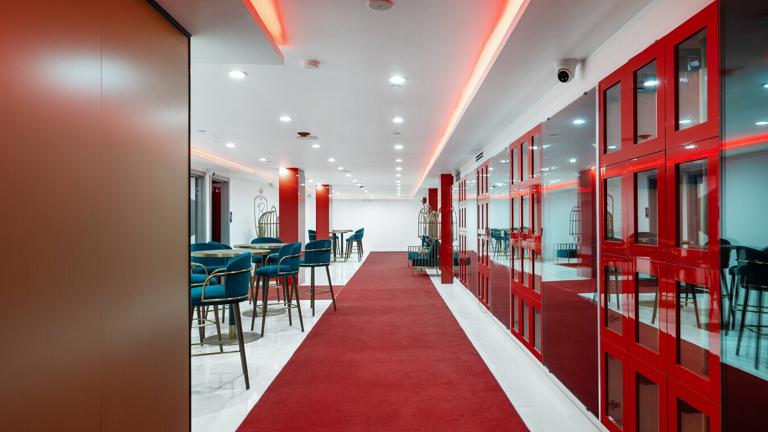 First Floor Sanctuary with VIP lockers