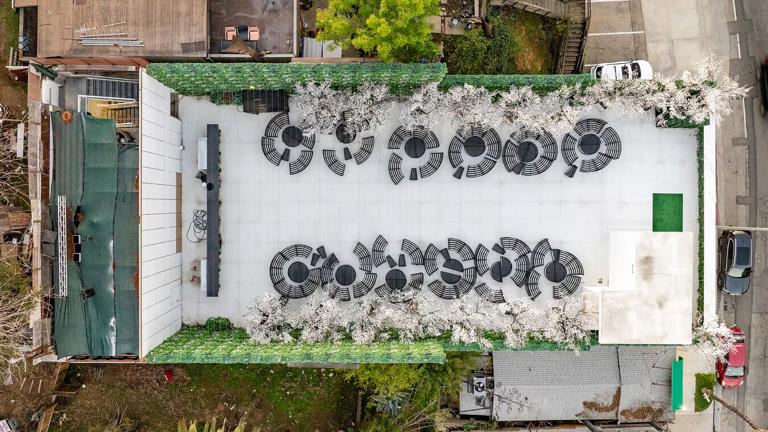 Rooftop Restaurant with Expansive Views