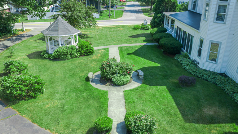 Aerial View of Gazebo