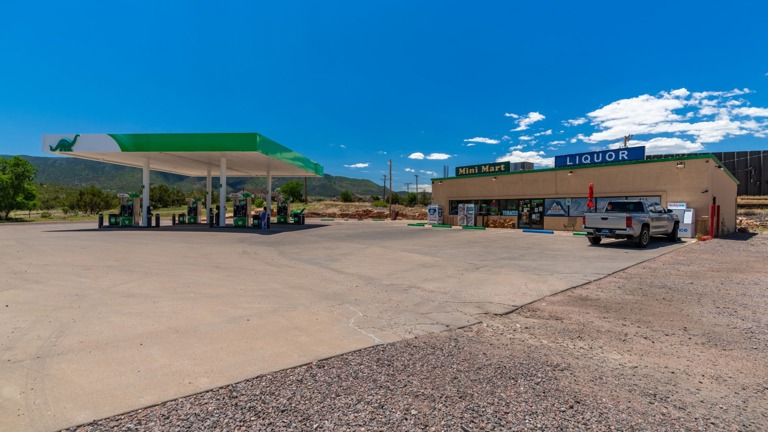 Gas Station, Convenience Store, Liquor Store with Drive-In
