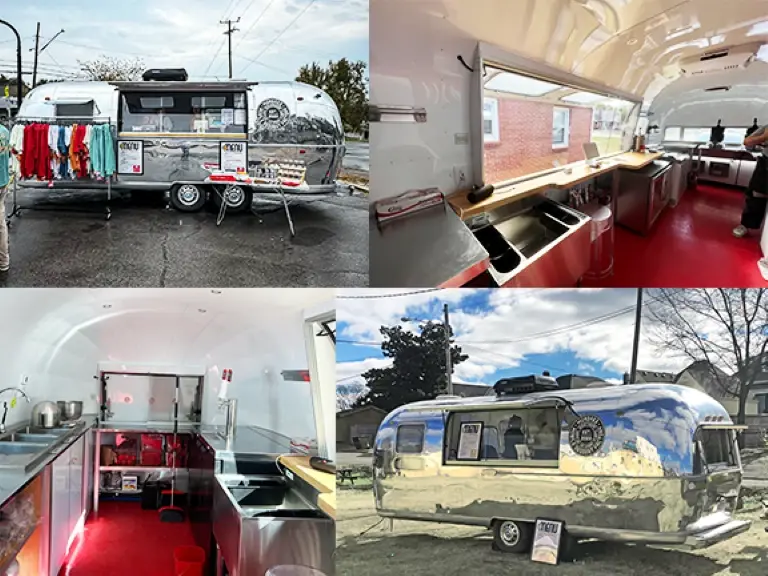 Turn-Key Airstream Food Trailer – Ice Cream, Beverages & Coffee Ready