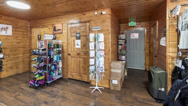 Restrooms / Backdoor