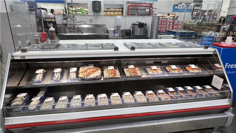 Franchise Sushi Store inside Sam's Club