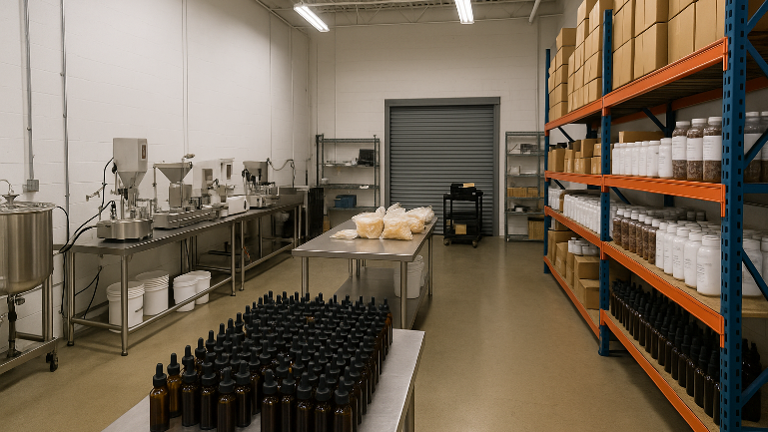 Profitable Hemp + Mushroom Manufacturing Biz with B2B & DTC Channels