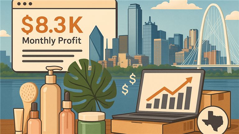 Amazon FBA Beauty & Home Brand – $8.3K Monthly Profit – 46 SKUs