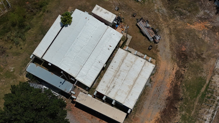 overhead of indoor grow