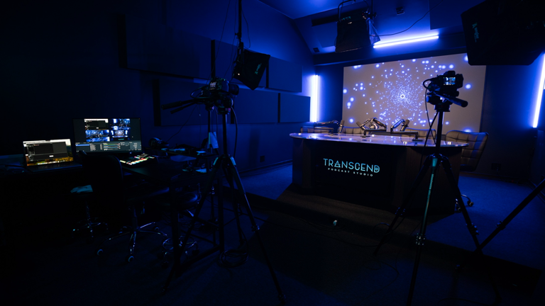 Side Vide - Transcend Podcast Studio