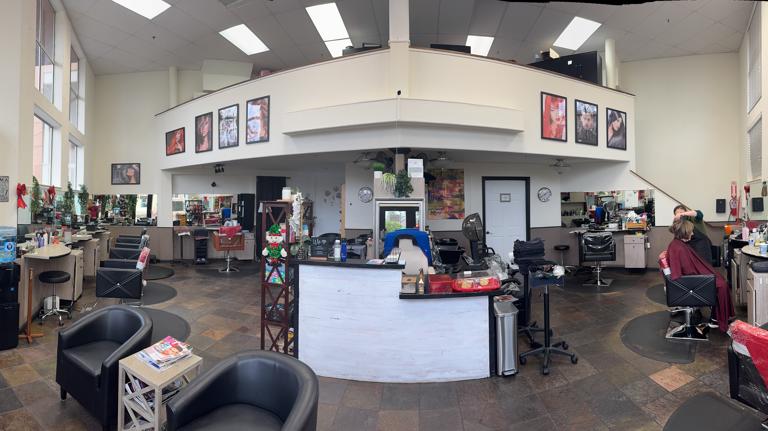 Inside View of Salon & Loft