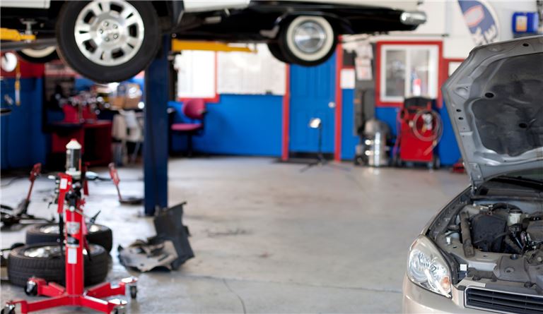 Auto Repair shop AND Real Estate!