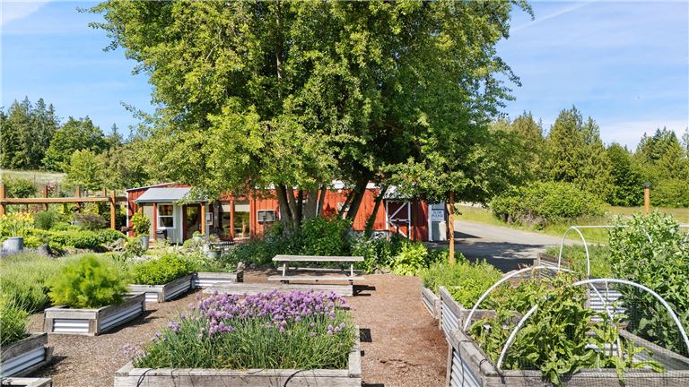 Picnic Area and Raised Beds