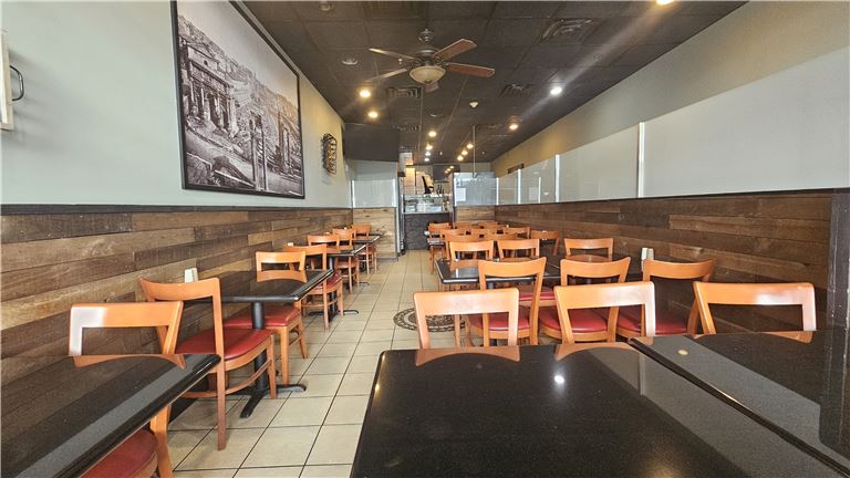 Pizzeria dining room 