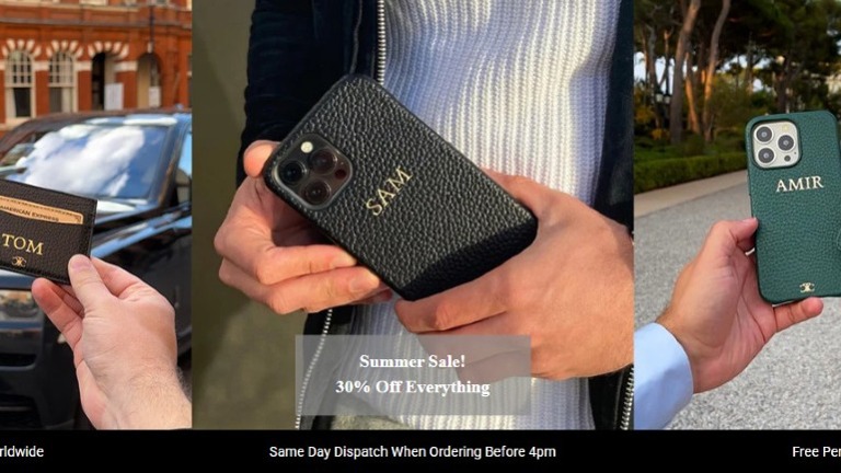 Personalized cell phone case business requiring very little time