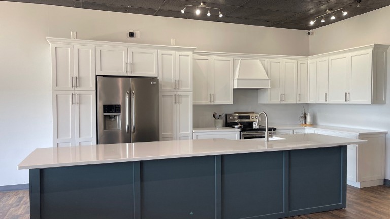 One Kitchen Display in Showroom