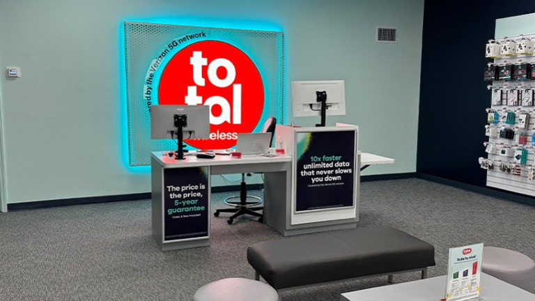 Total Wireless Stores for Sale