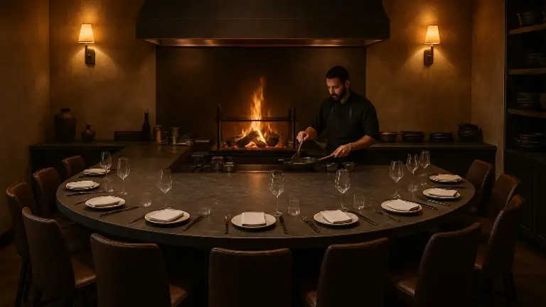 Award-Winning Fine Dining Restaurant with Open-Kitchen Concept