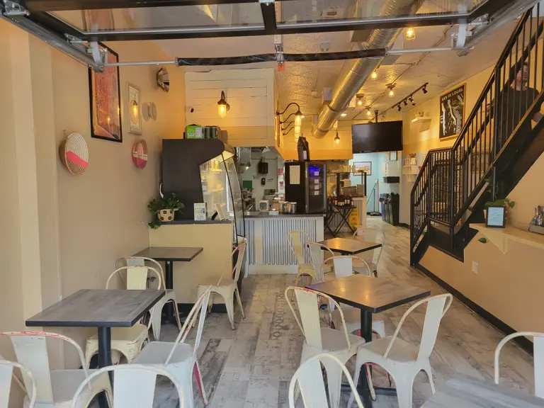 Updated cafe in heart of Ithaca's Restaurant Row