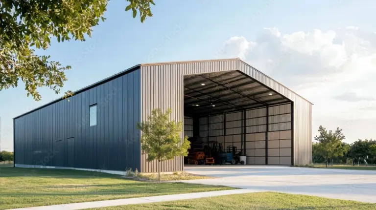 Bolt-Up Metal Building Fabrication #69225