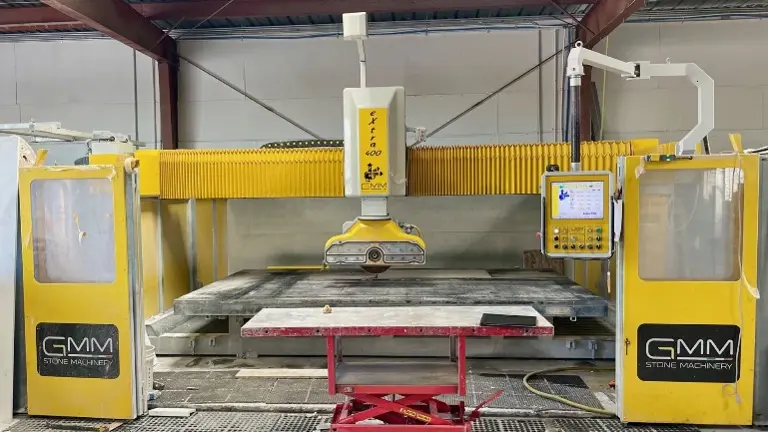 Fully Equipped Running Granite Shop