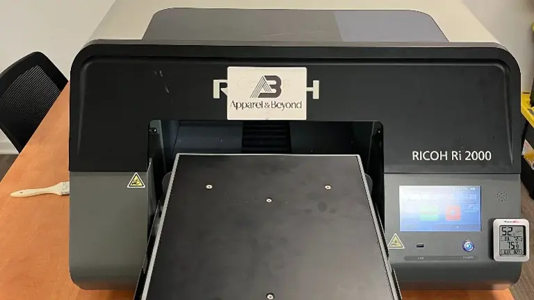 Ricoh 2000 DTG Printer