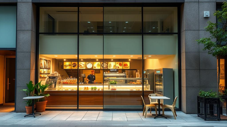 Five Day Sandwich Shop  -- Short Hours  -- Long Lease