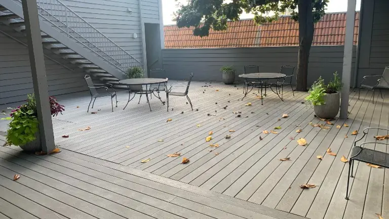 Courtyard right outside your door