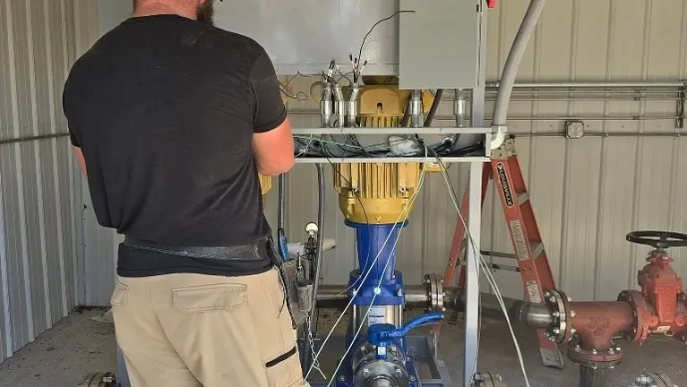 Pump control and industrial installs show technical capability positioned to grow into commercial and municipal contracts.