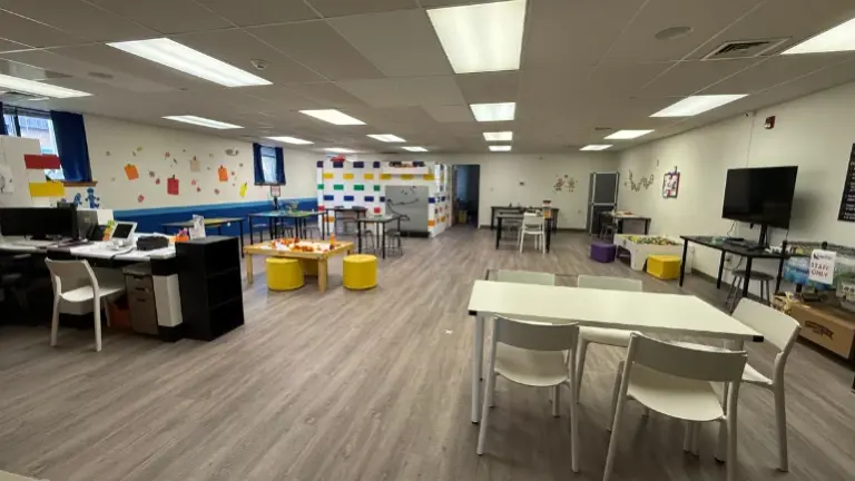 Open Station Area From Front Classroom