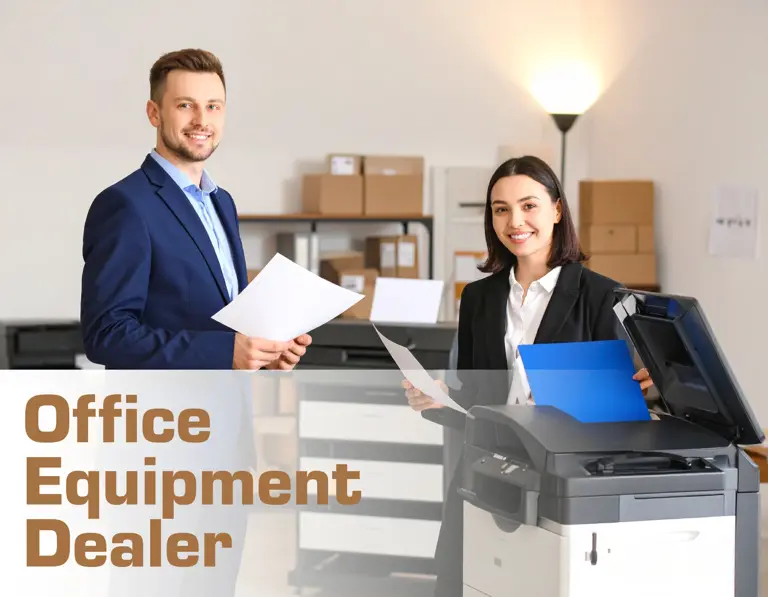 Office Equipment Dealer, Sales & Service. B2B. DFW Metro.