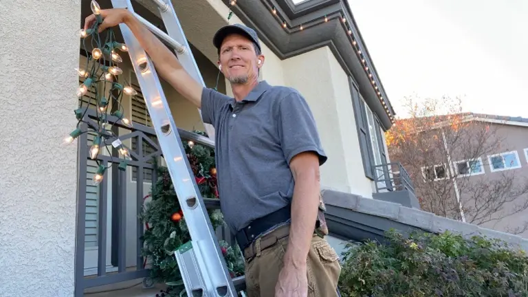 Christmas Light Install