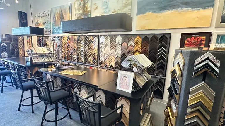 Frame samples and design tables